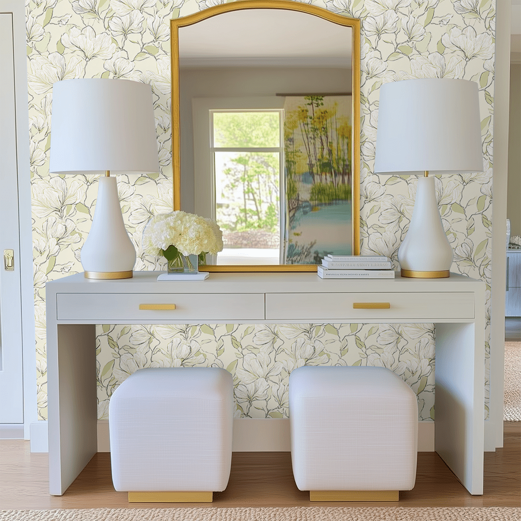 Stillness Wallpaper - Benton Lane Home - Lemon Park