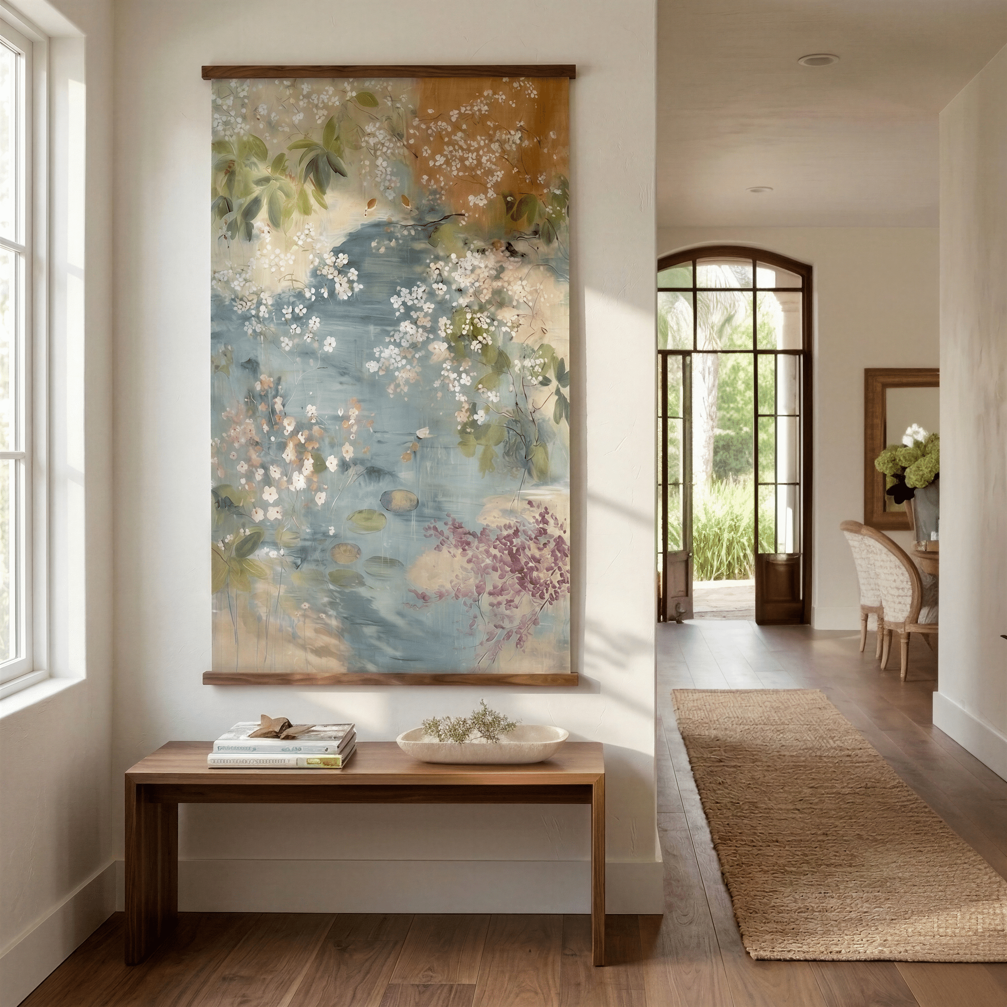 Stillwater Bloom - Tapestry - Benton Lane Home - Lemon Park
