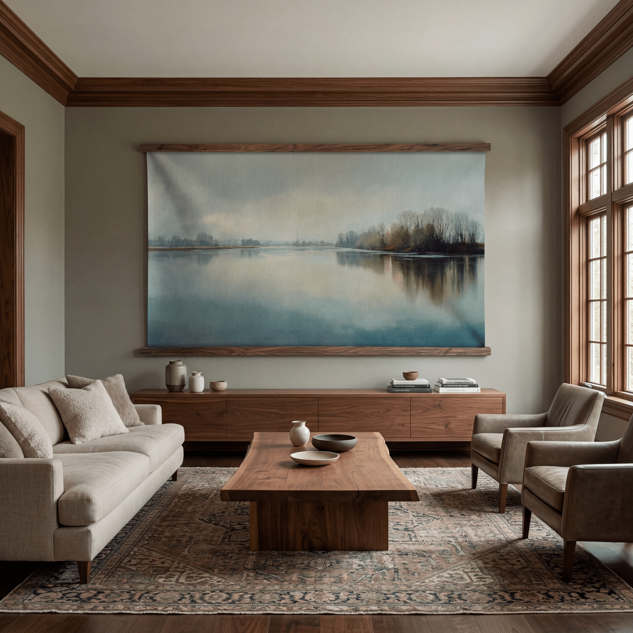 Stillwater Haze - Tapestry - Benton Lane Home - Painted Paper