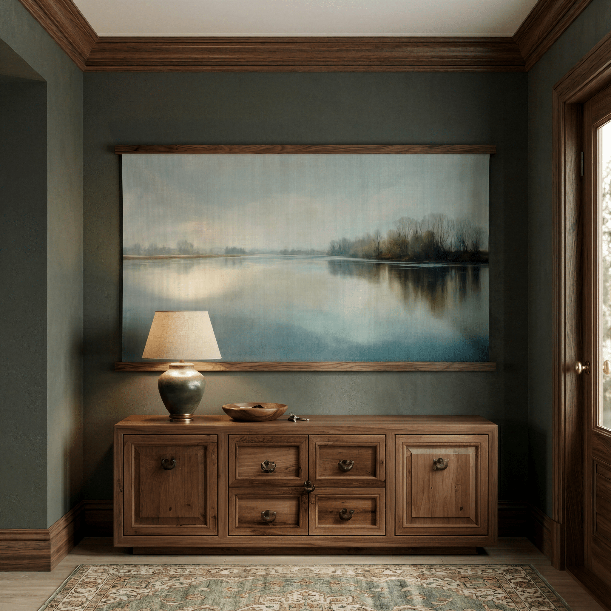 Stillwater Haze - Tapestry - Benton Lane Home - Painted Paper