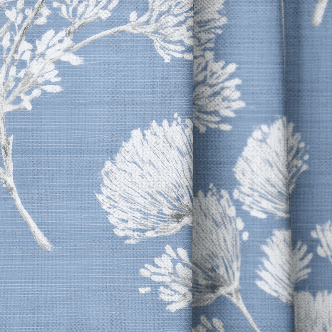 Stormy Silk - Drapery - Benton Lane Home - Lemon Park