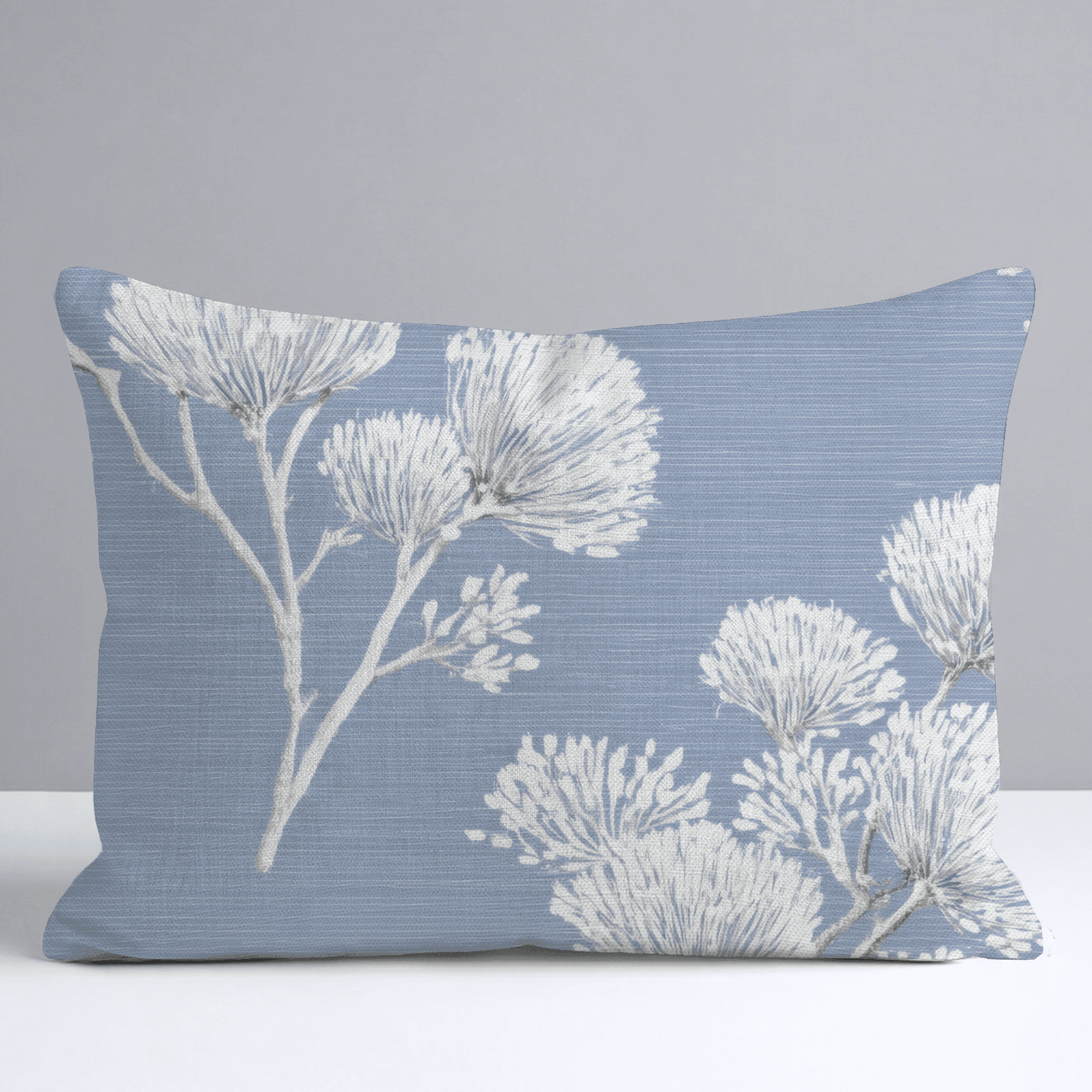 Stormy Silk Throw Pillow - Benton Lane Home - Lemon Park