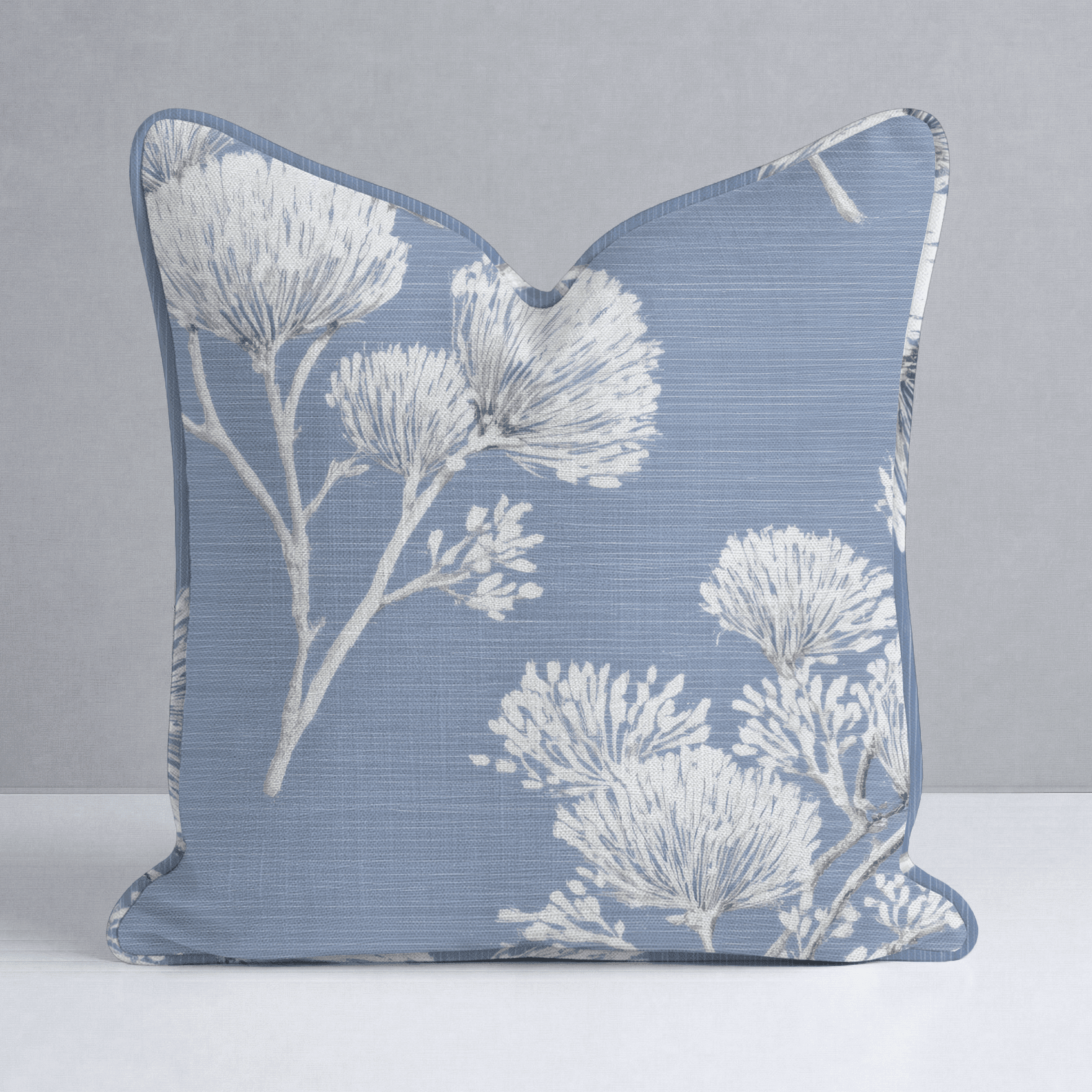 Stormy Silk Throw Pillow - Benton Lane Home - Lemon Park
