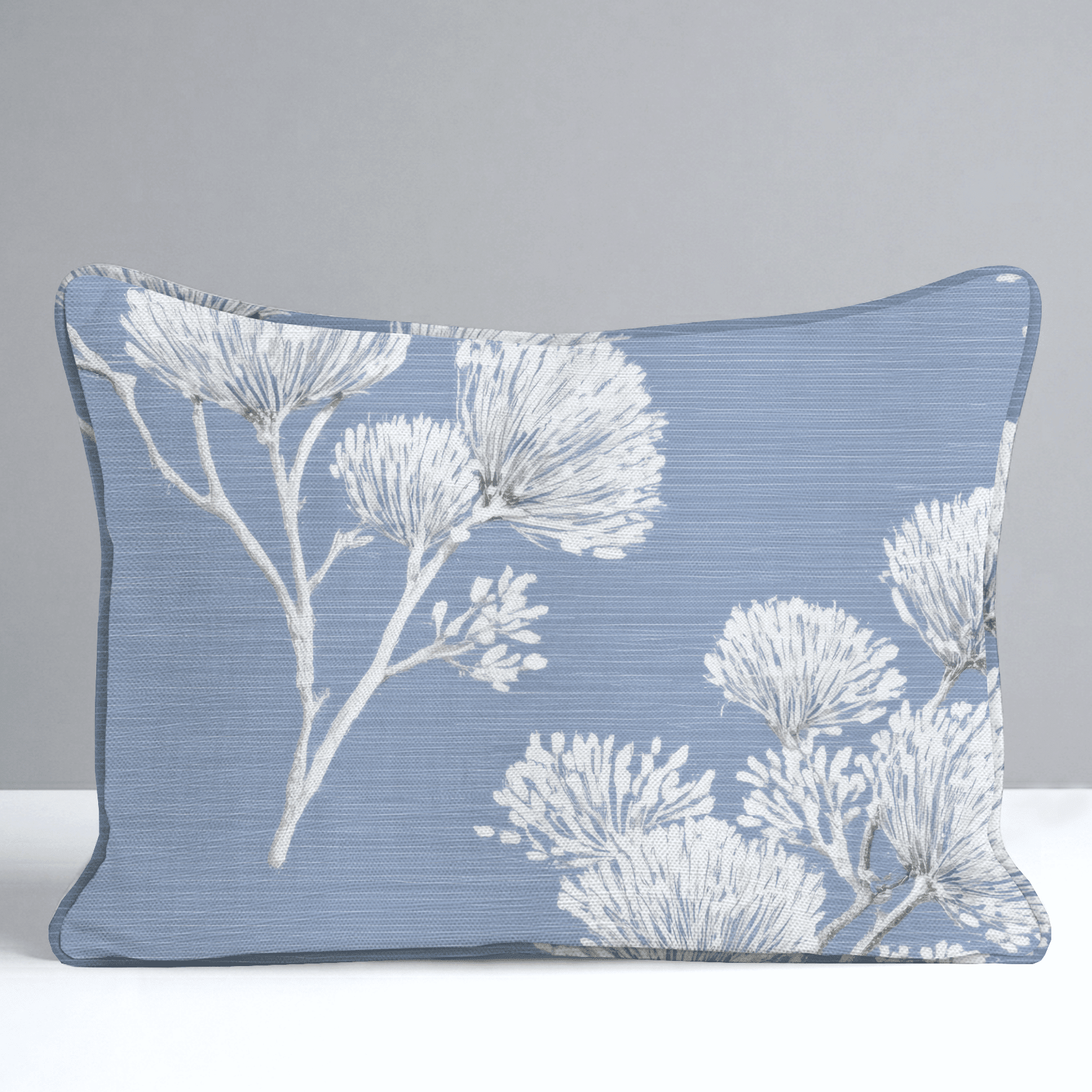 Stormy Silk Throw Pillow - Benton Lane Home - Lemon Park