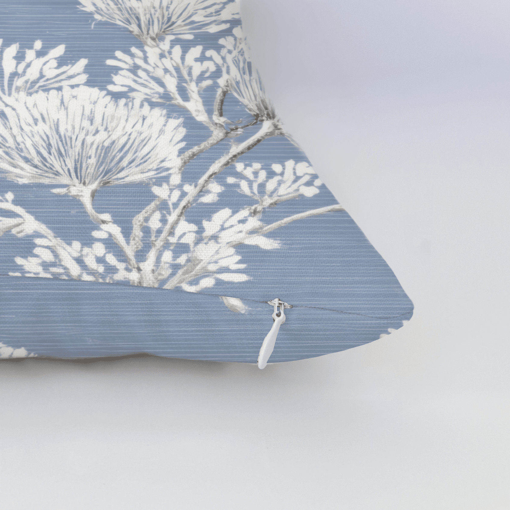 Stormy Silk Throw Pillow - Benton Lane Home - Lemon Park