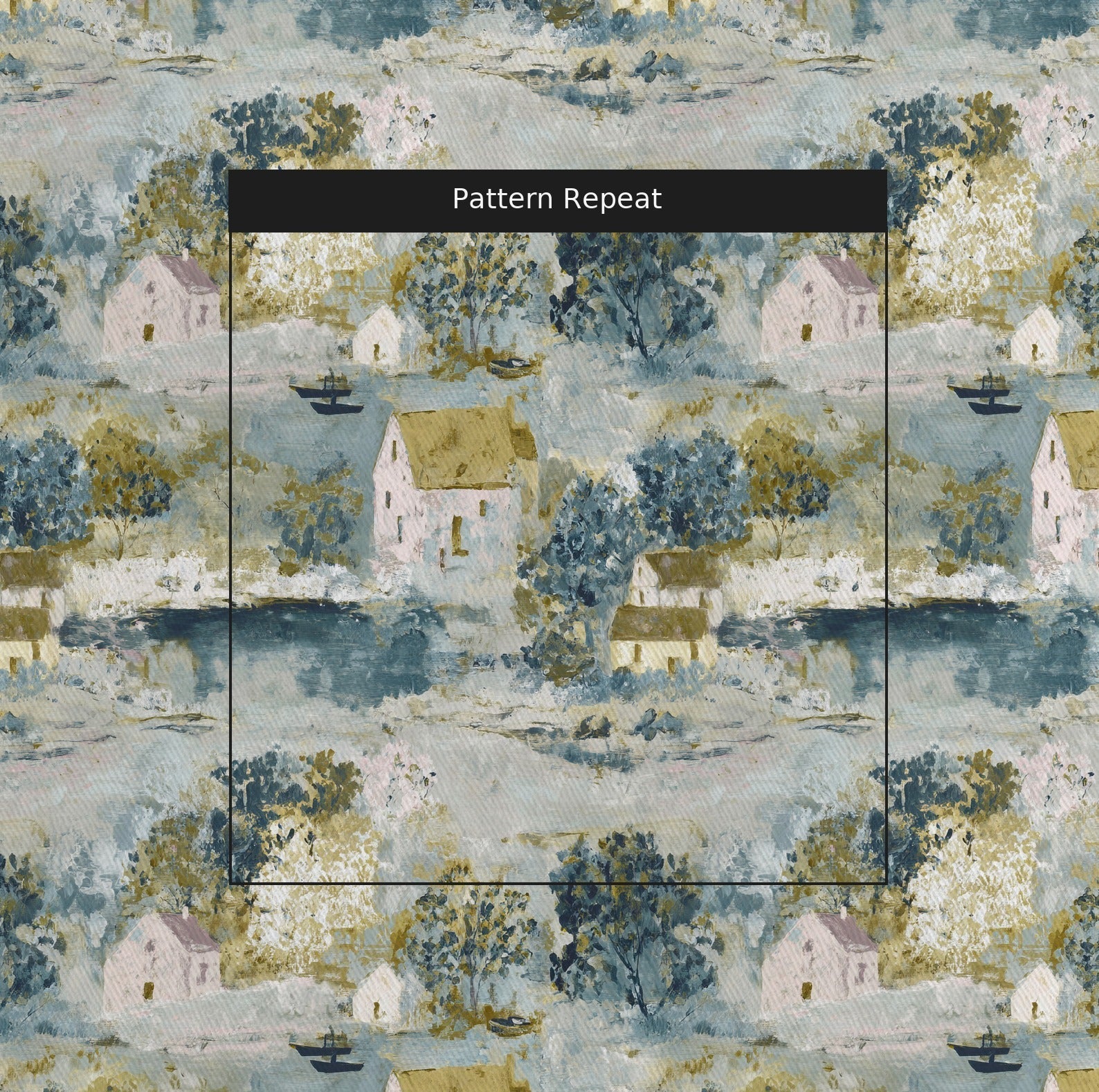 Storybook Green - Fabric - Benton Lane Home - Lemon Park