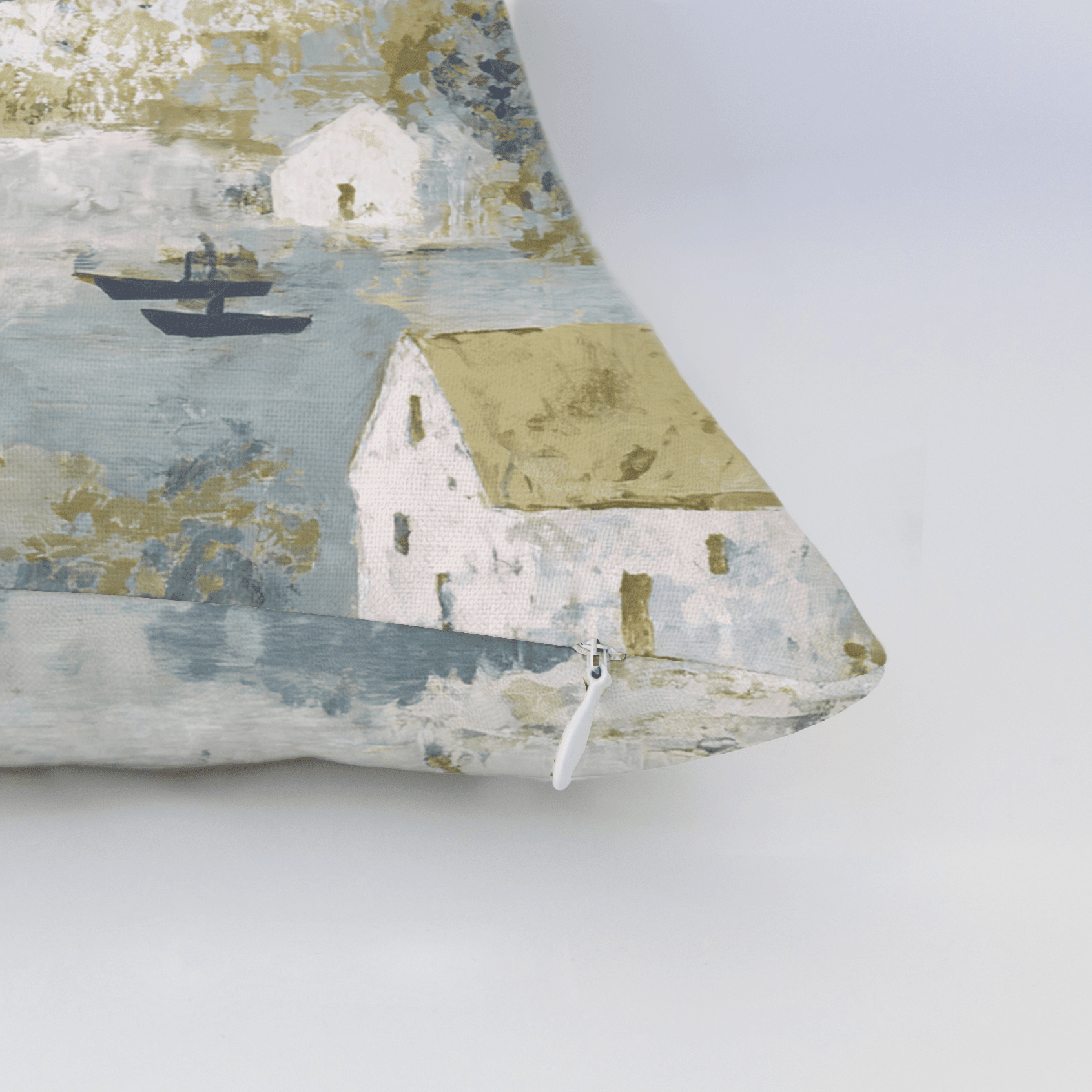 Storybook Green Throw Pillow - Benton Lane Home - Lemon Park