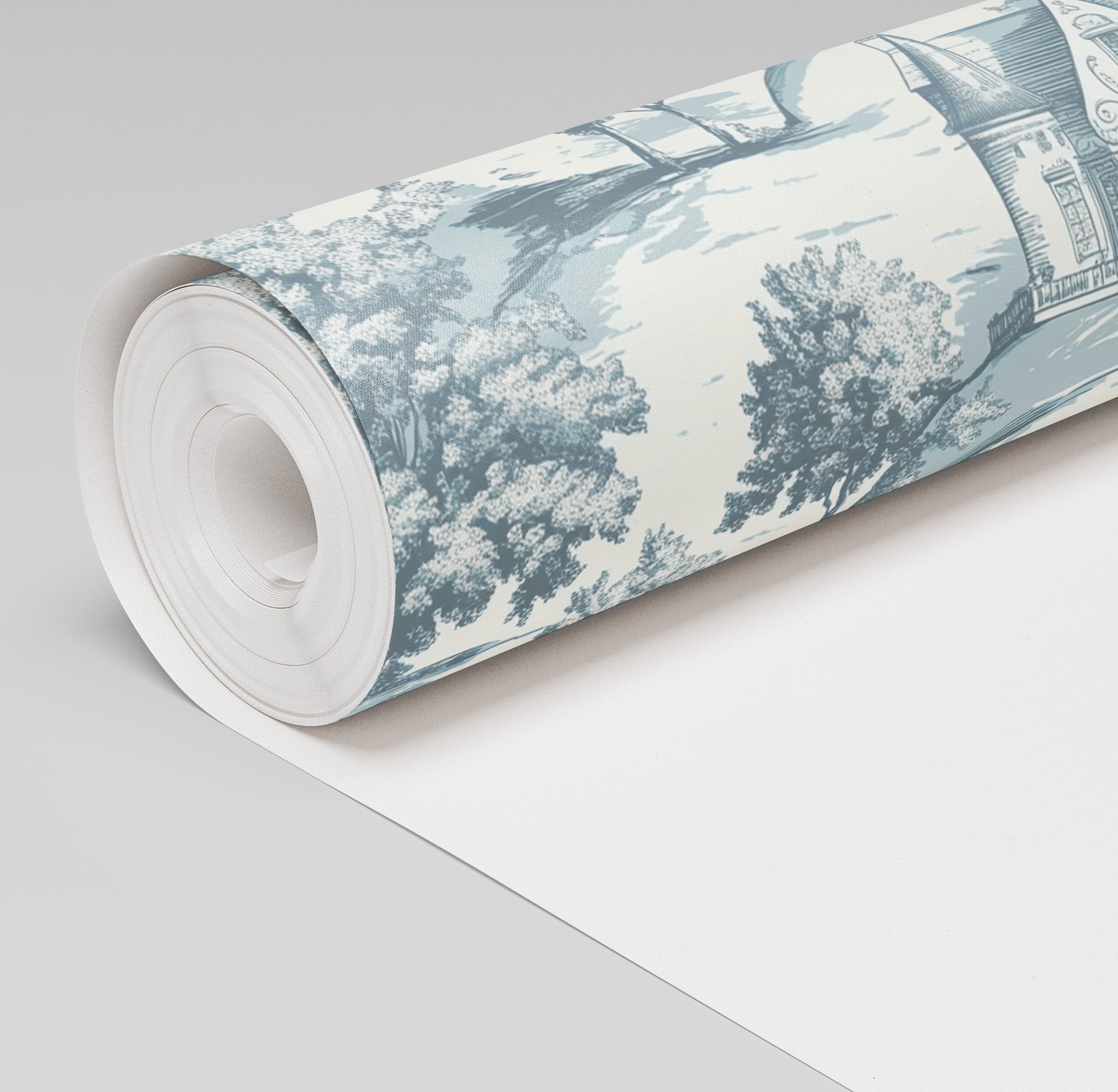 Storybook Hill Wallpaper - Benton Lane Home - Painted Paper