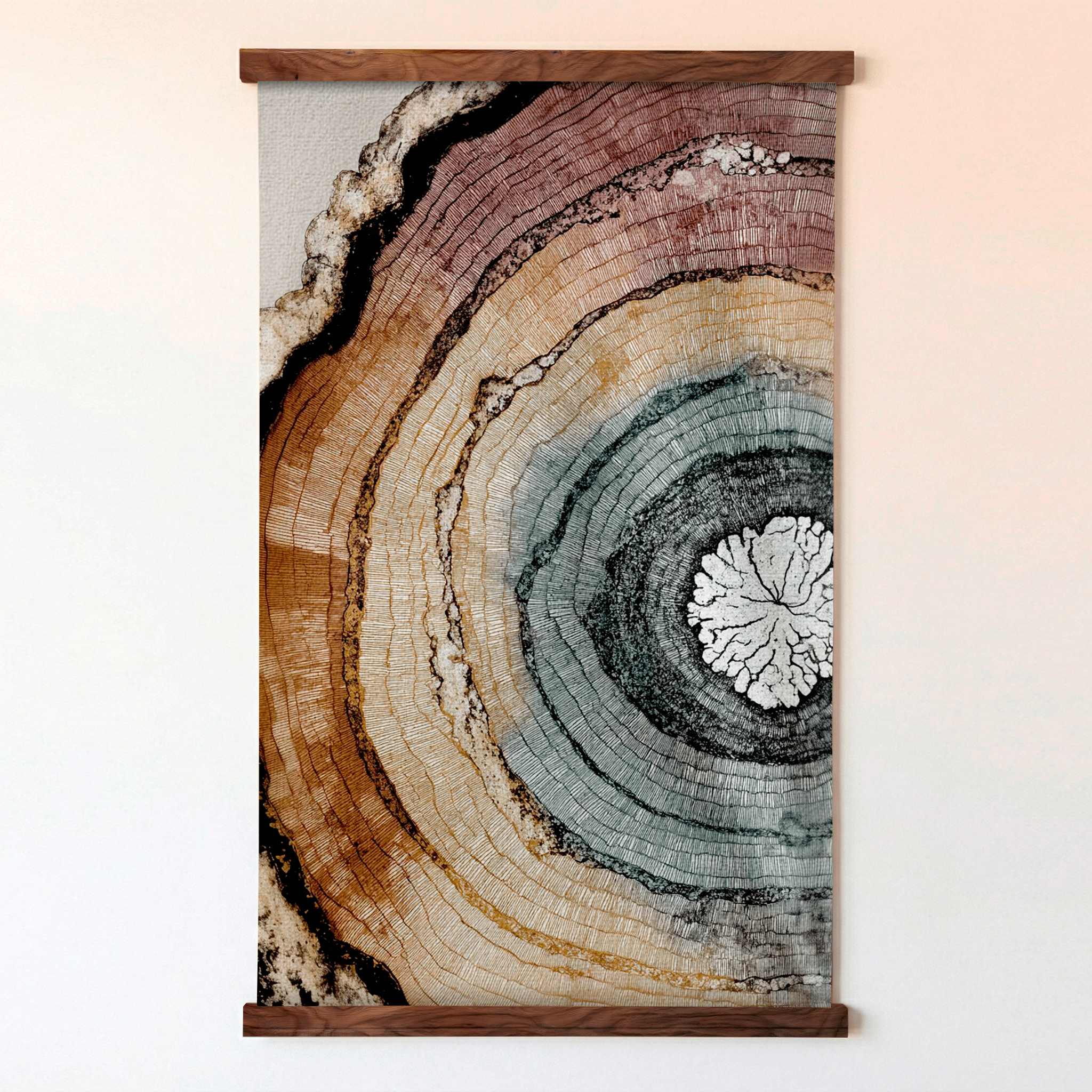 Strata Form - Tapestry - Benton Lane Home - Painted Paper