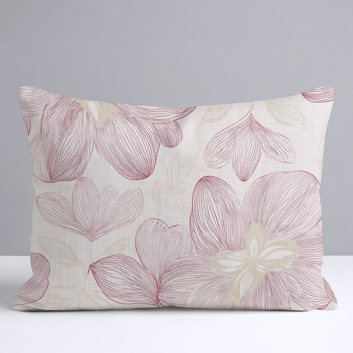 Strawberry Candy Throw Pillow - Lemon Park