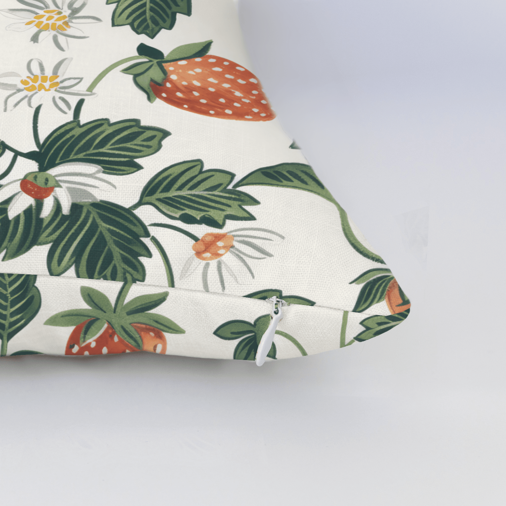Strawberry Fields Throw Pillow - Benton Lane Home - Lemon Park