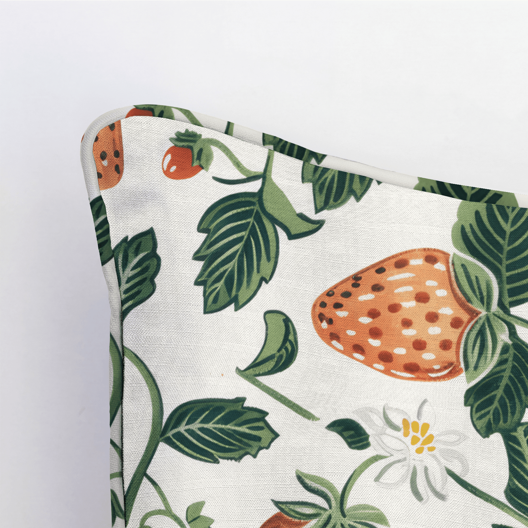 Strawberry Fields Throw Pillow - Benton Lane Home - Lemon Park