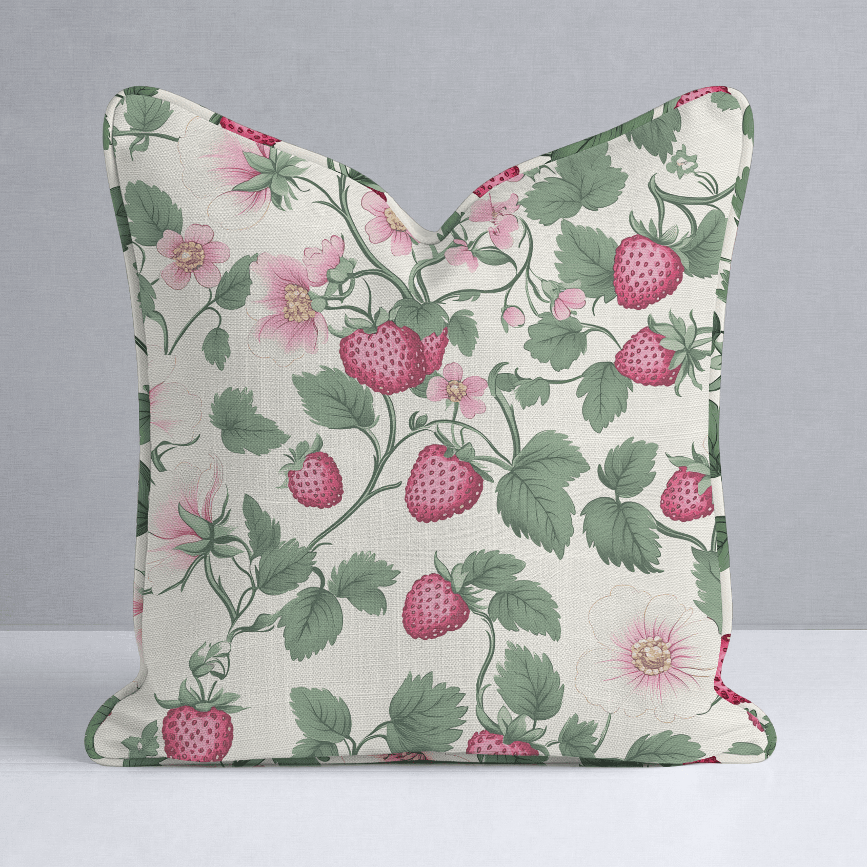 Strawberry Shortcake Throw Pillow - Benton Lane Home - Lemon Park