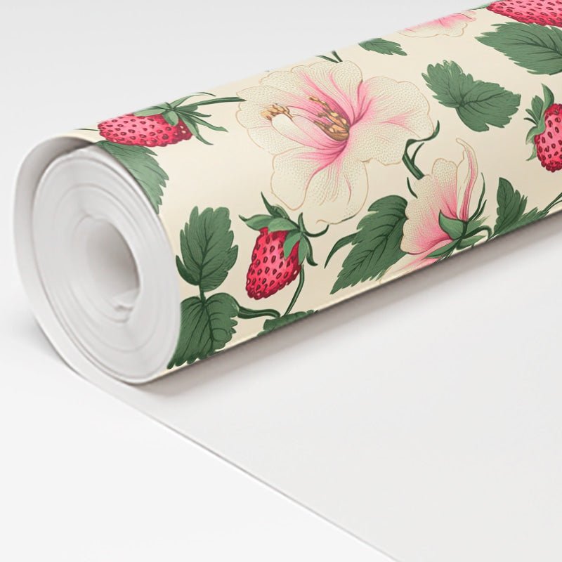 Strawberry Shortcake Wallpaper - Benton Lane Home - Lemon Park