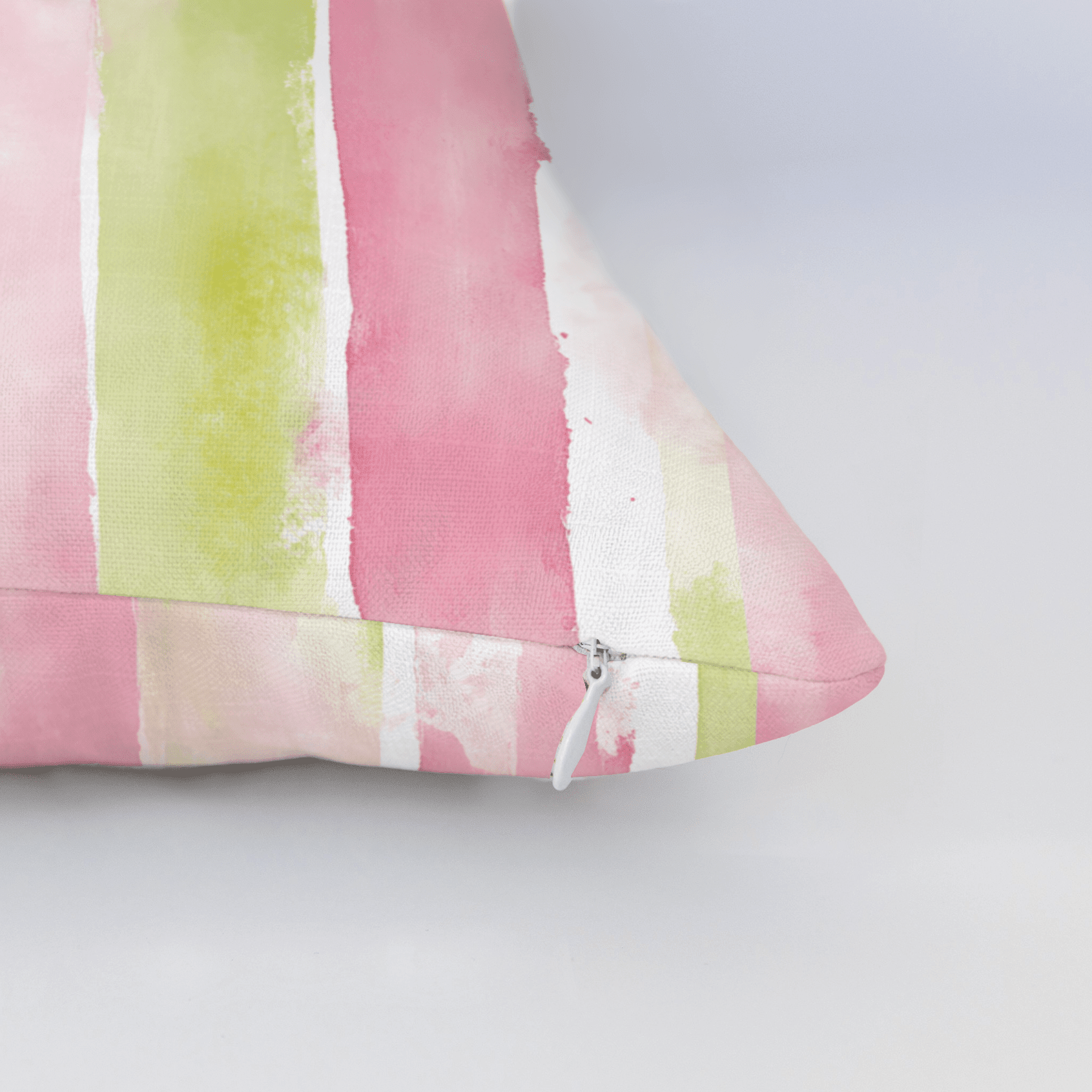 Striped Meadow Throw Pillow - Benton Lane Home - Lemon Park