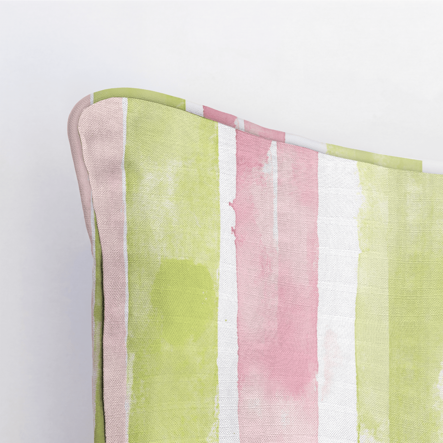 Striped Meadow Throw Pillow - Benton Lane Home - Lemon Park