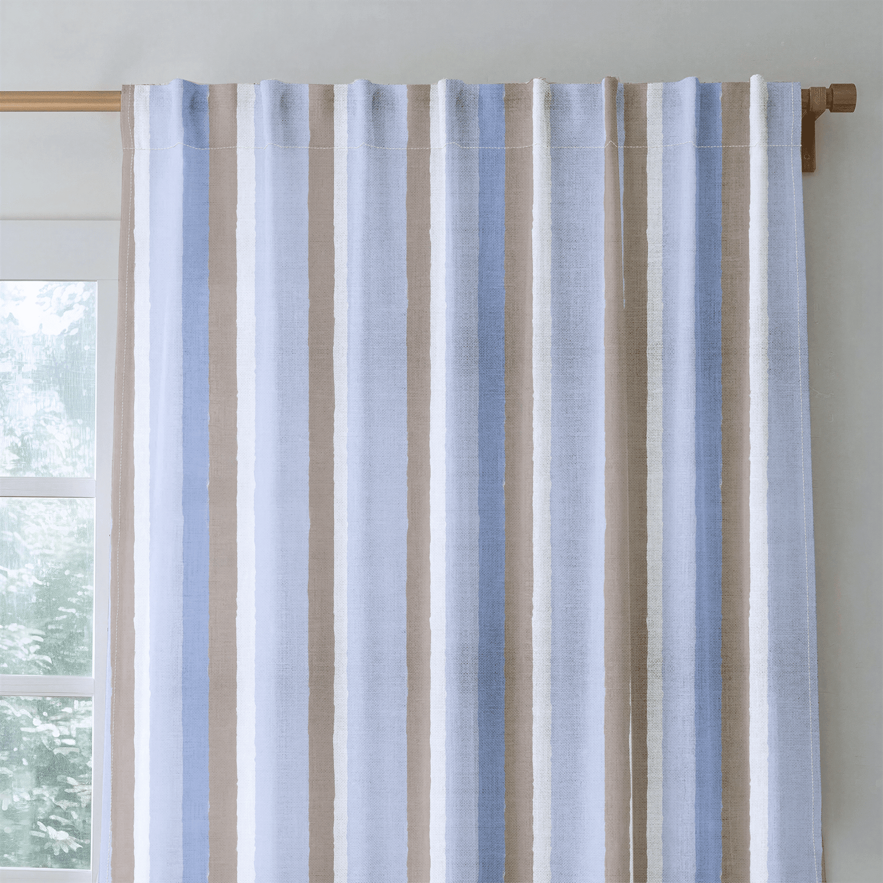 Sugar Stripe - Drapery - Benton Lane Home - Lemon Park