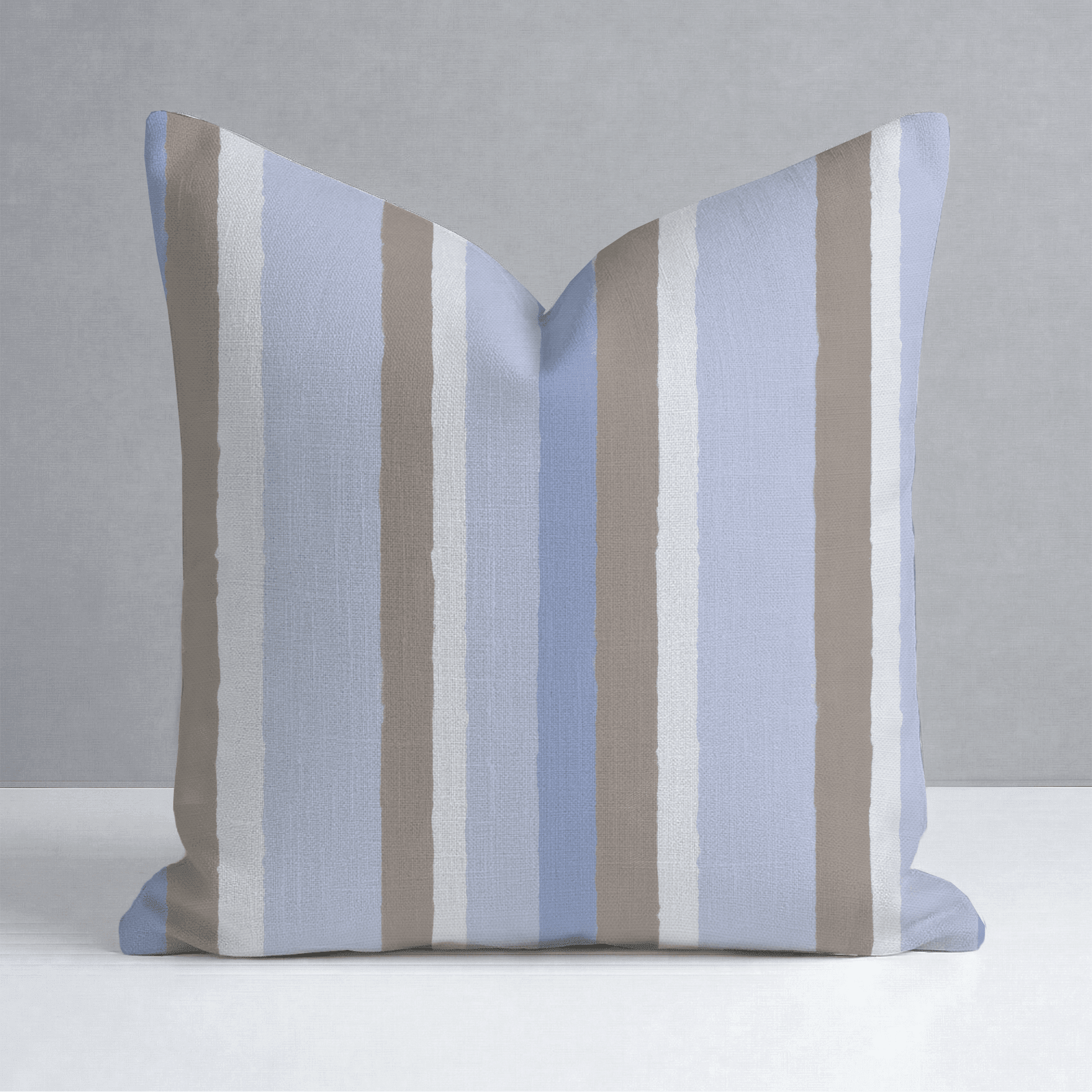 Sugar Stripe Throw Pillow - Benton Lane Home - Lemon Park
