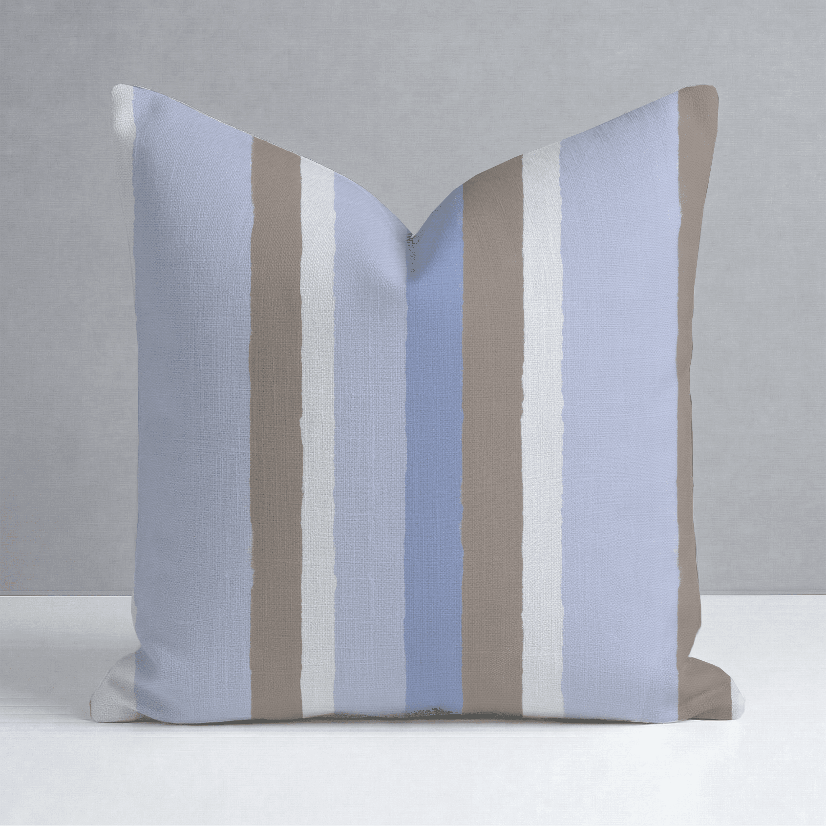 Sugar Stripe Throw Pillow - Benton Lane Home - Lemon Park