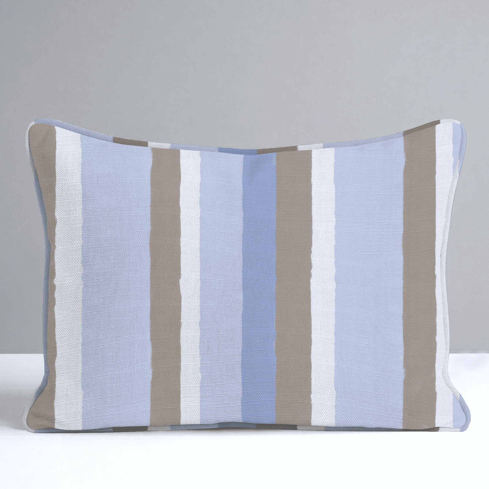 Sugar Stripe Throw Pillow - Benton Lane Home - Lemon Park