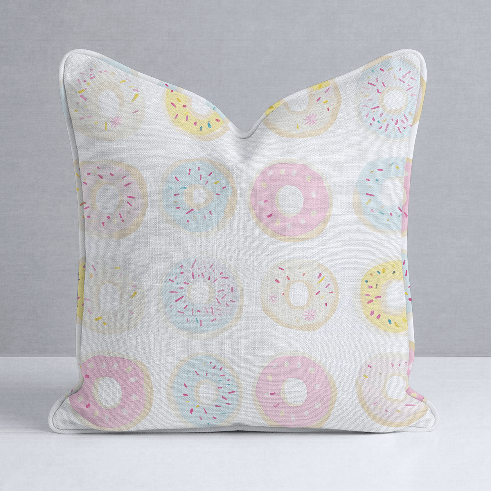 Sugar Swirls Throw Pillow - Lemon Park
