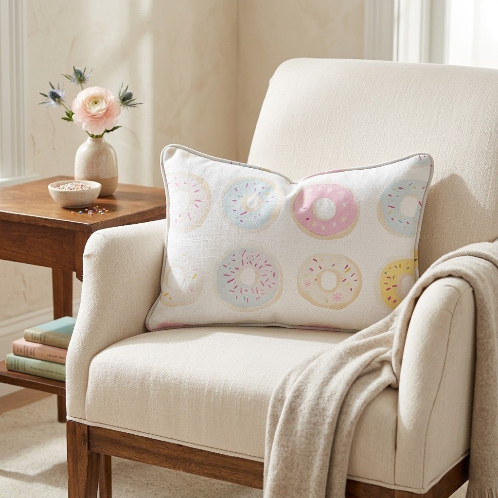 Sugar Swirls Throw Pillow - Benton Lane Home - Lemon Park