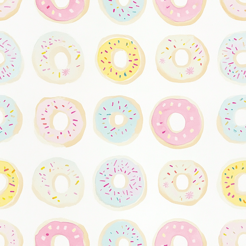 Sugar Swirls Wallpaper - Lemon Park