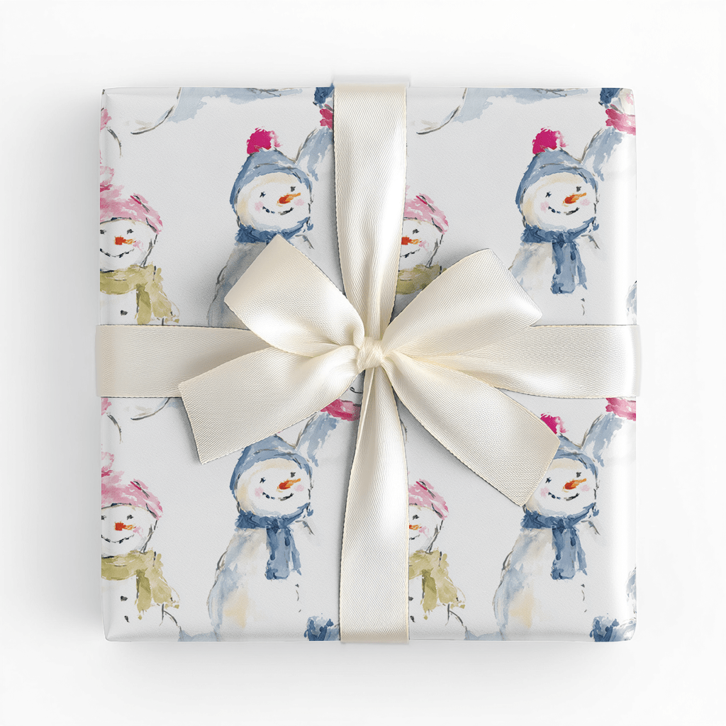Sullivan Snowmen - Wrapping Paper - Benton Lane Home - Lemon Park