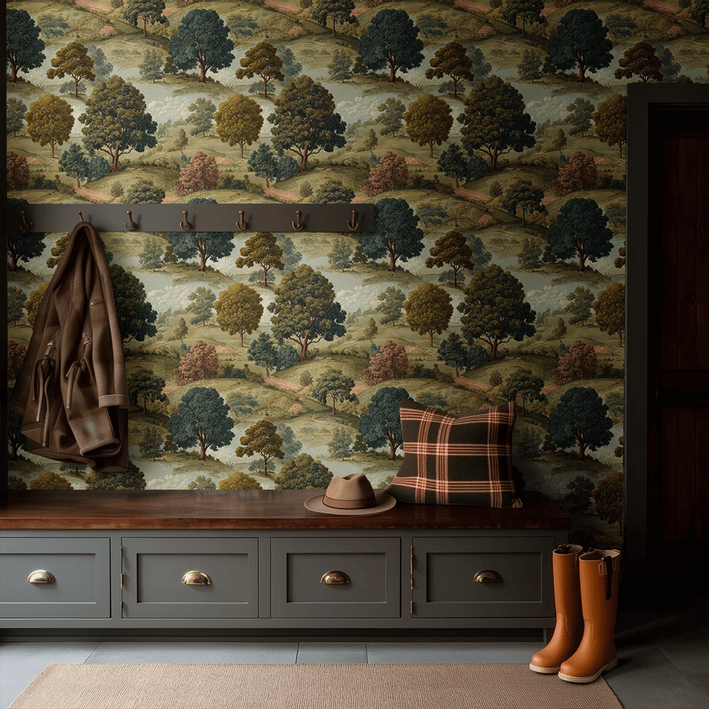 Sullivan Wallpaper - Benton Lane Home - Painted Paper