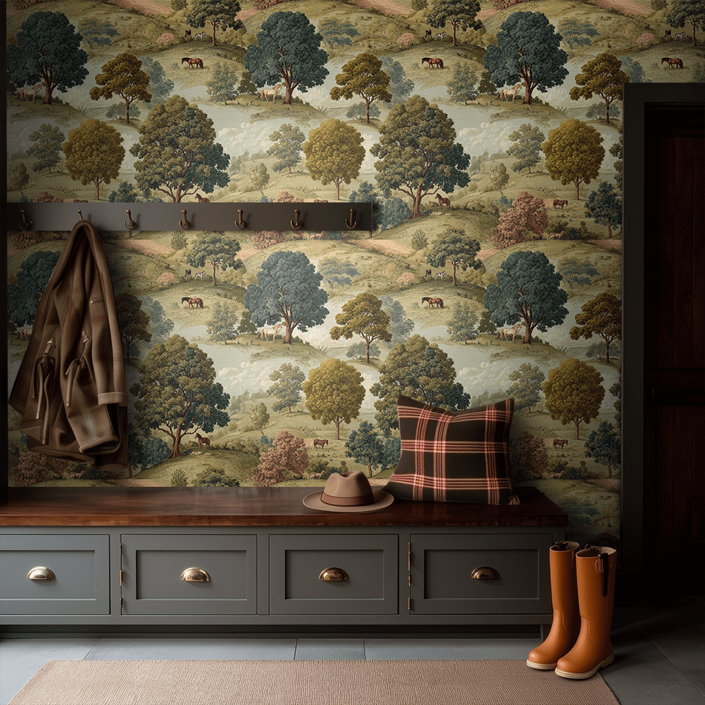 Sullivan Wallpaper - Benton Lane Home - Painted Paper