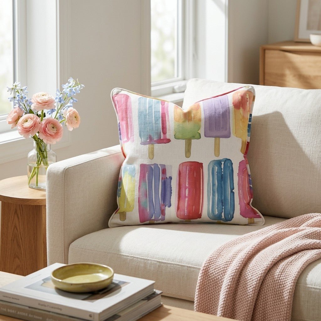 Summer Fridays Throw Pillow - Benton Lane Home - Lemon Park