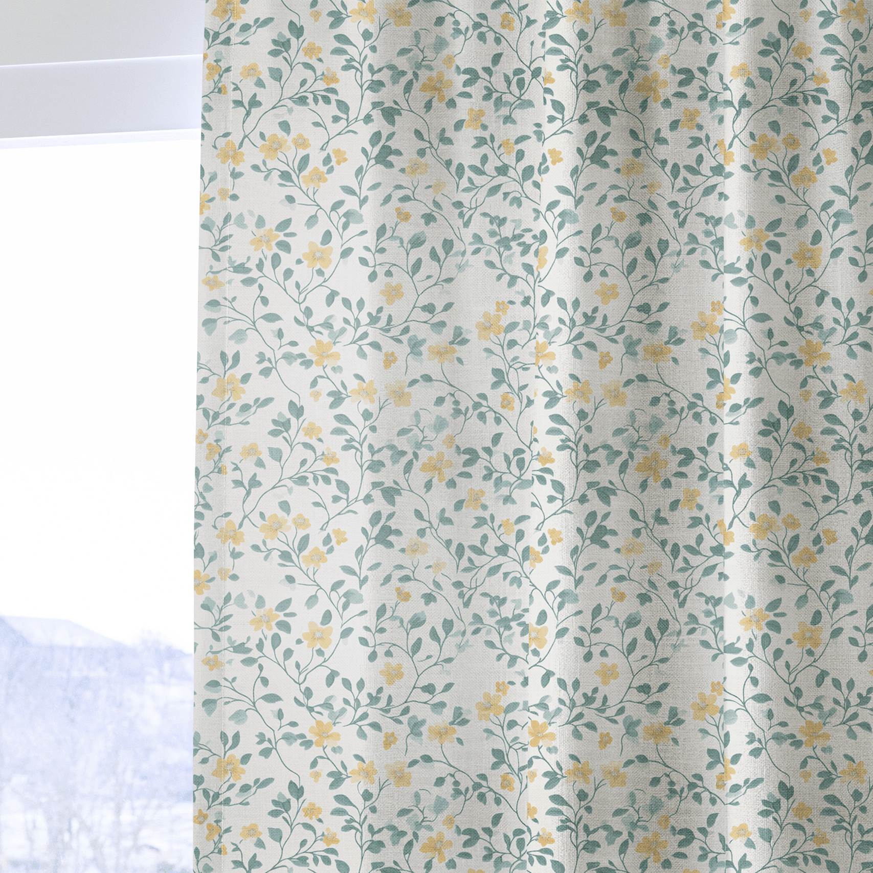Summer House - Drapery - Benton Lane Home - Lemon Park