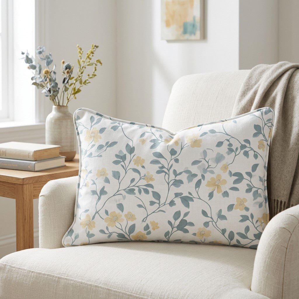 Summer House Throw Pillow - Benton Lane Home - Lemon Park