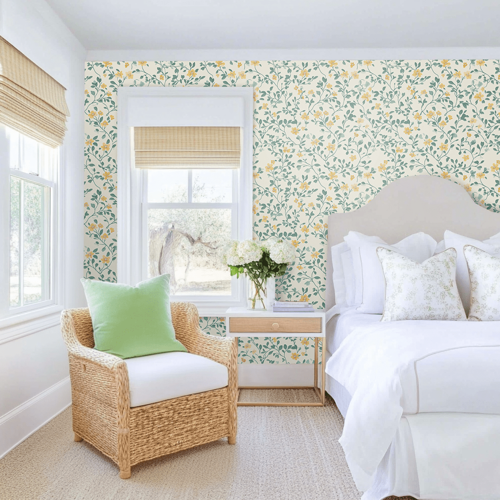 Summer House Wallpaper - Benton Lane Home - Lemon Park