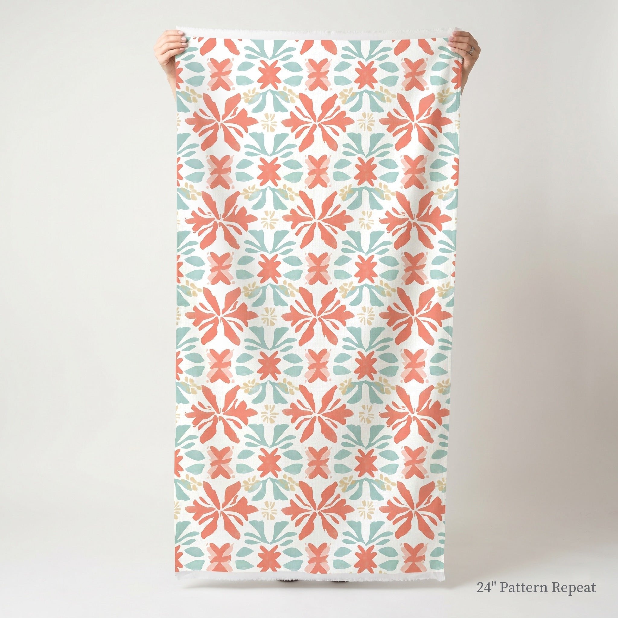 Summer Orange - Fabric - Benton Lane Home - Lemon Park