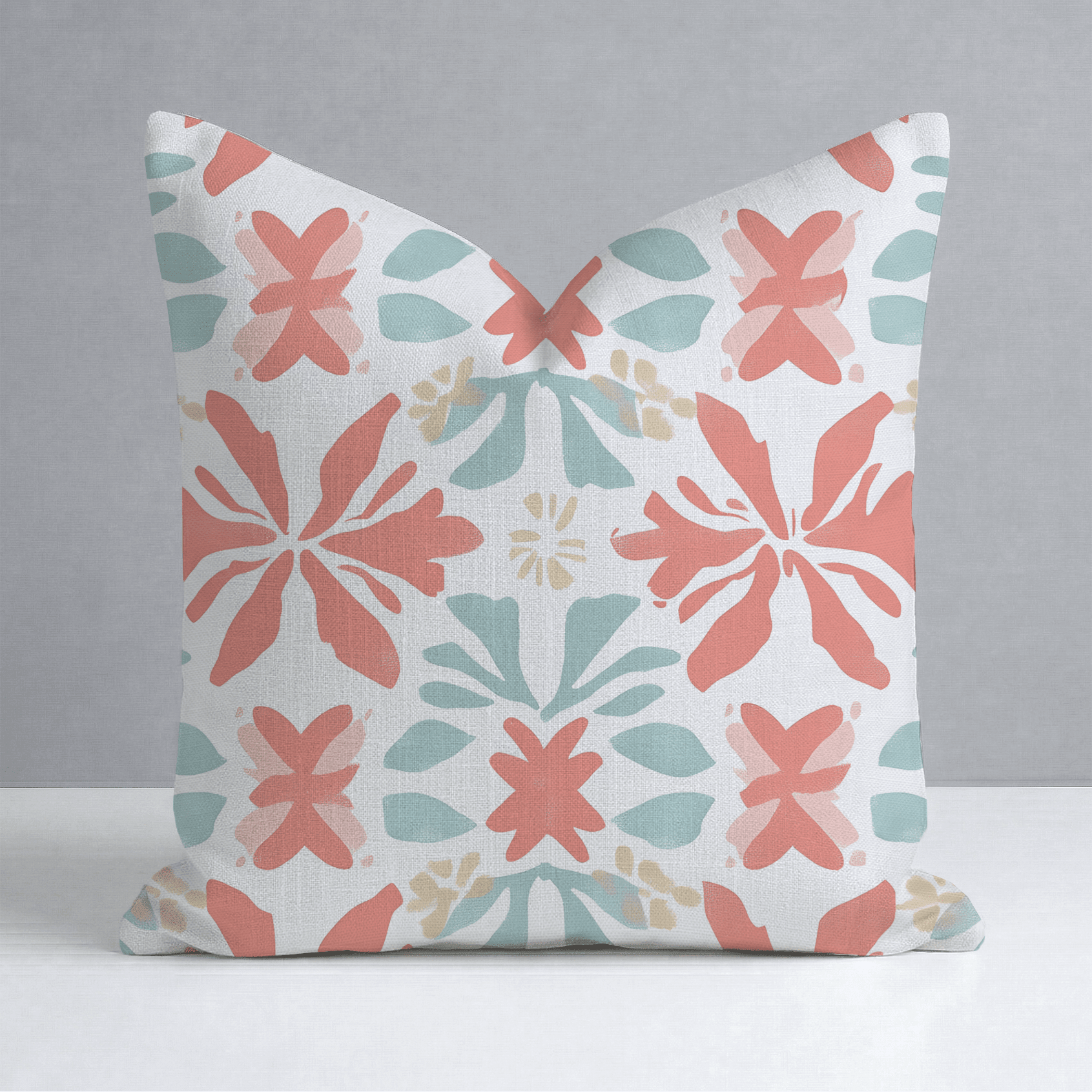 Summer Orange Throw Pillow - Benton Lane Home - Lemon Park
