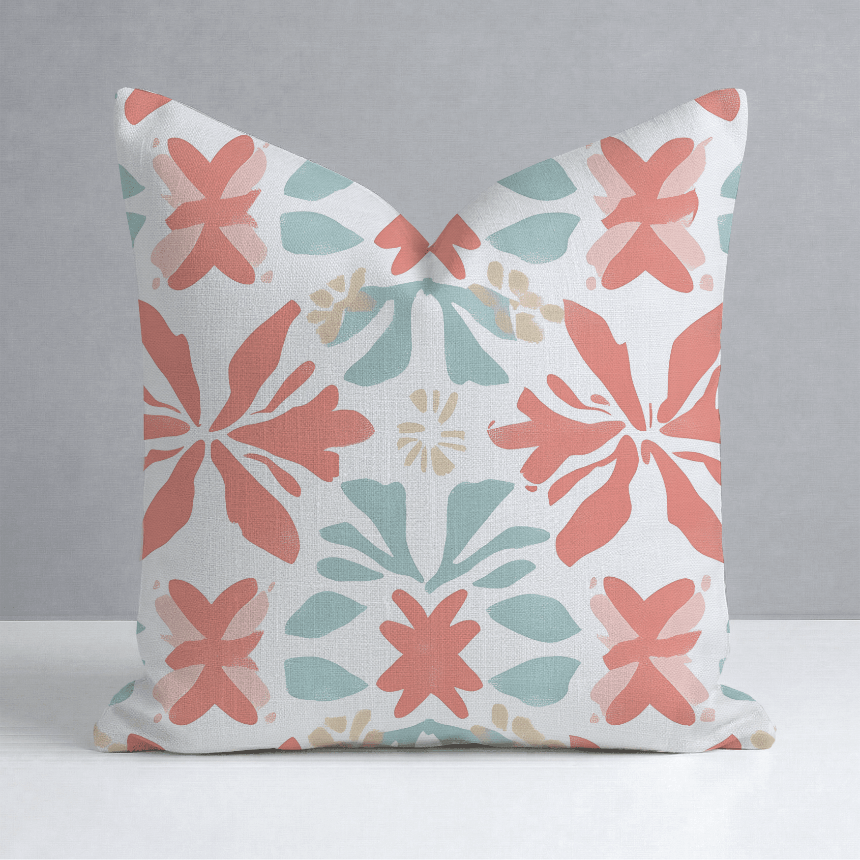 Summer Orange Throw Pillow - Benton Lane Home - Lemon Park