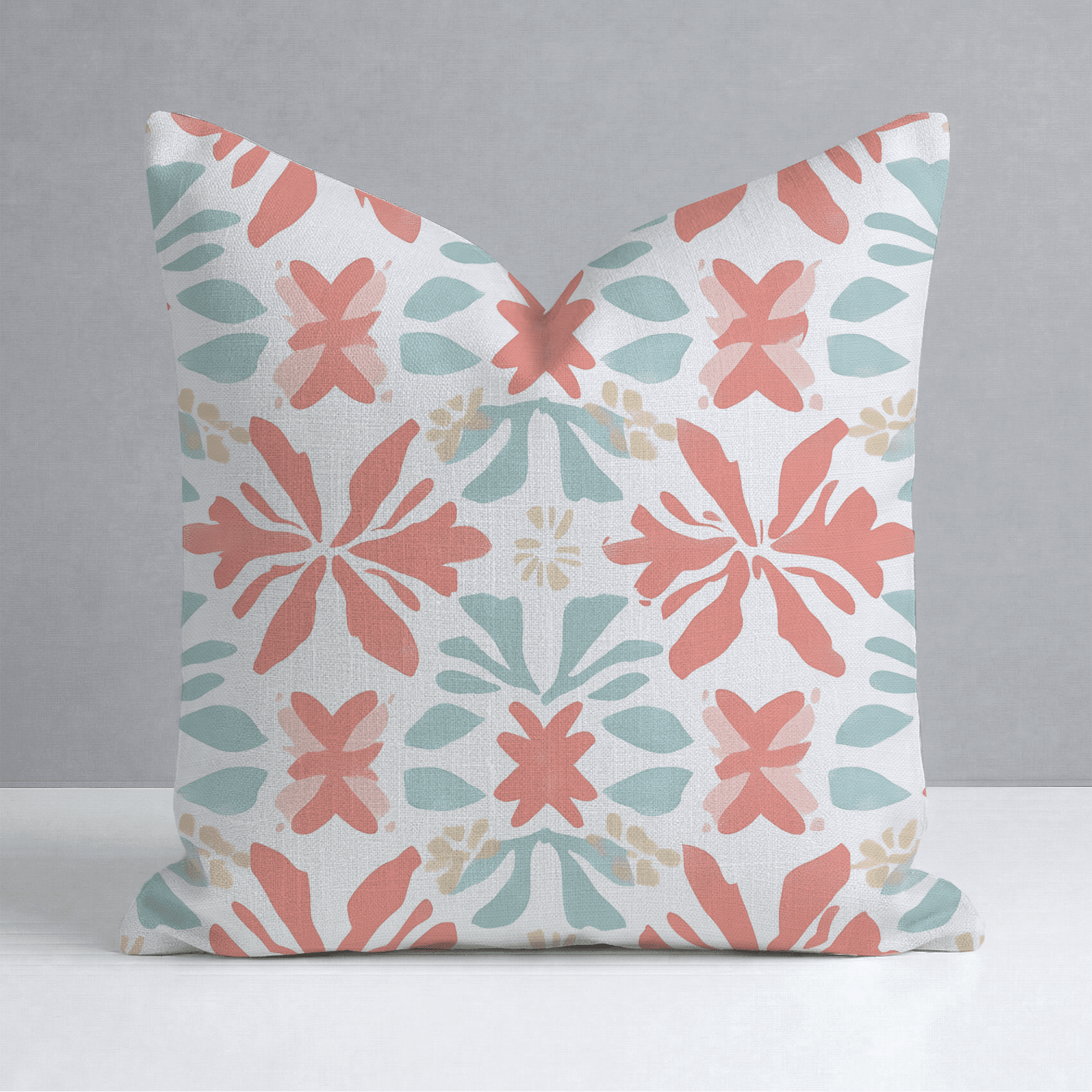 Summer Orange Throw Pillow - Benton Lane Home - Lemon Park