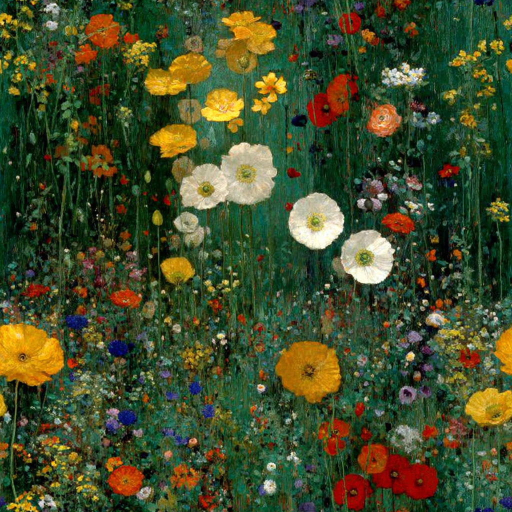 Sun Garden Wallpaper - Painted Paper