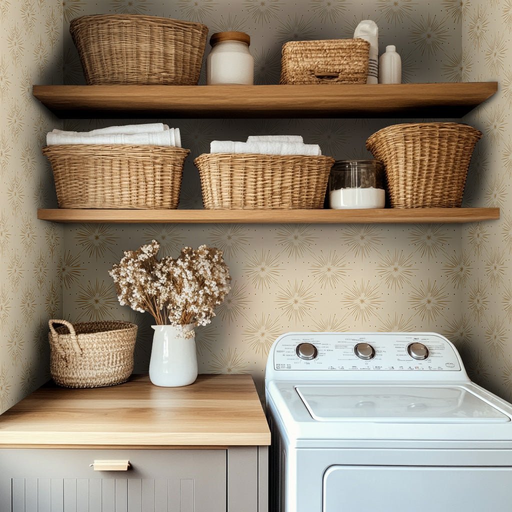 Sunbeam Wallpaper - Benton Lane Home - Painted Paper