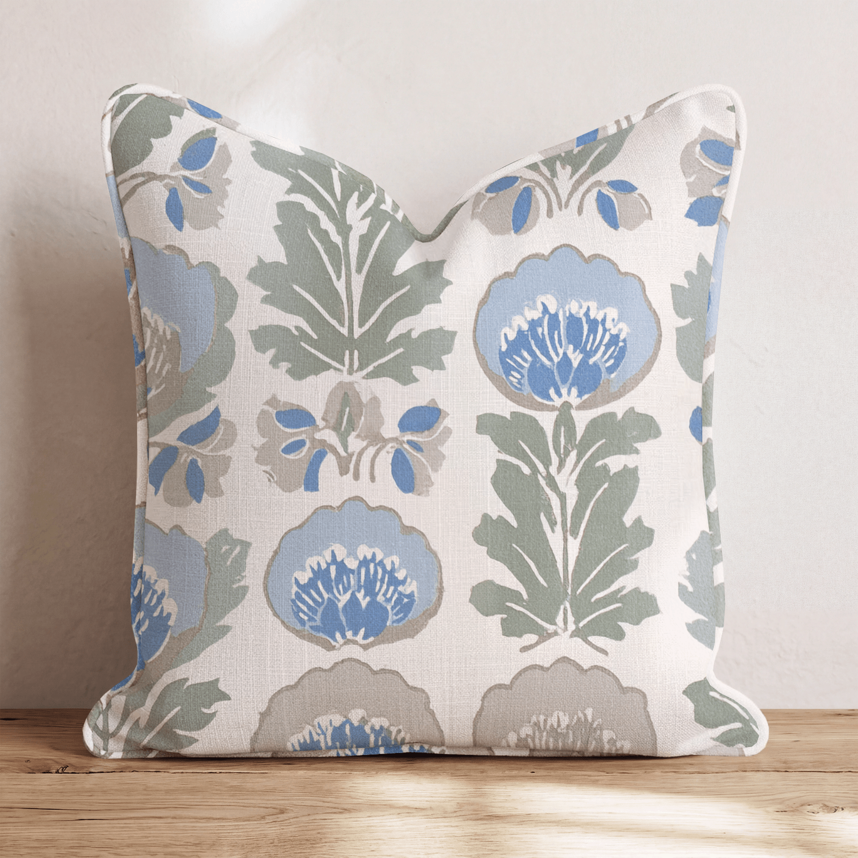 Sunday Garden Throw Pillow - Benton Lane Home - Hillcroft Home