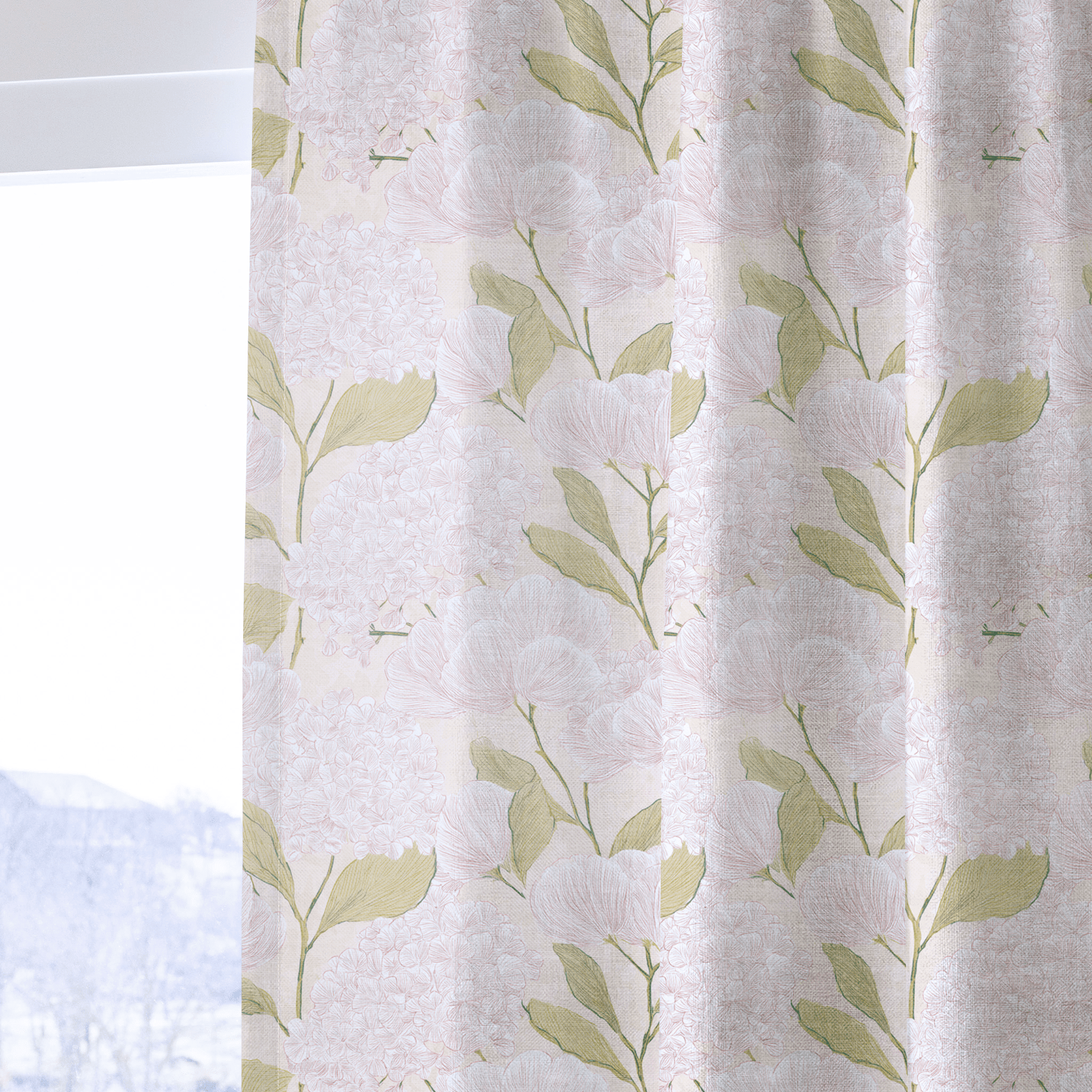 Sunday Light - Drapery - Benton Lane Home - Lemon Park
