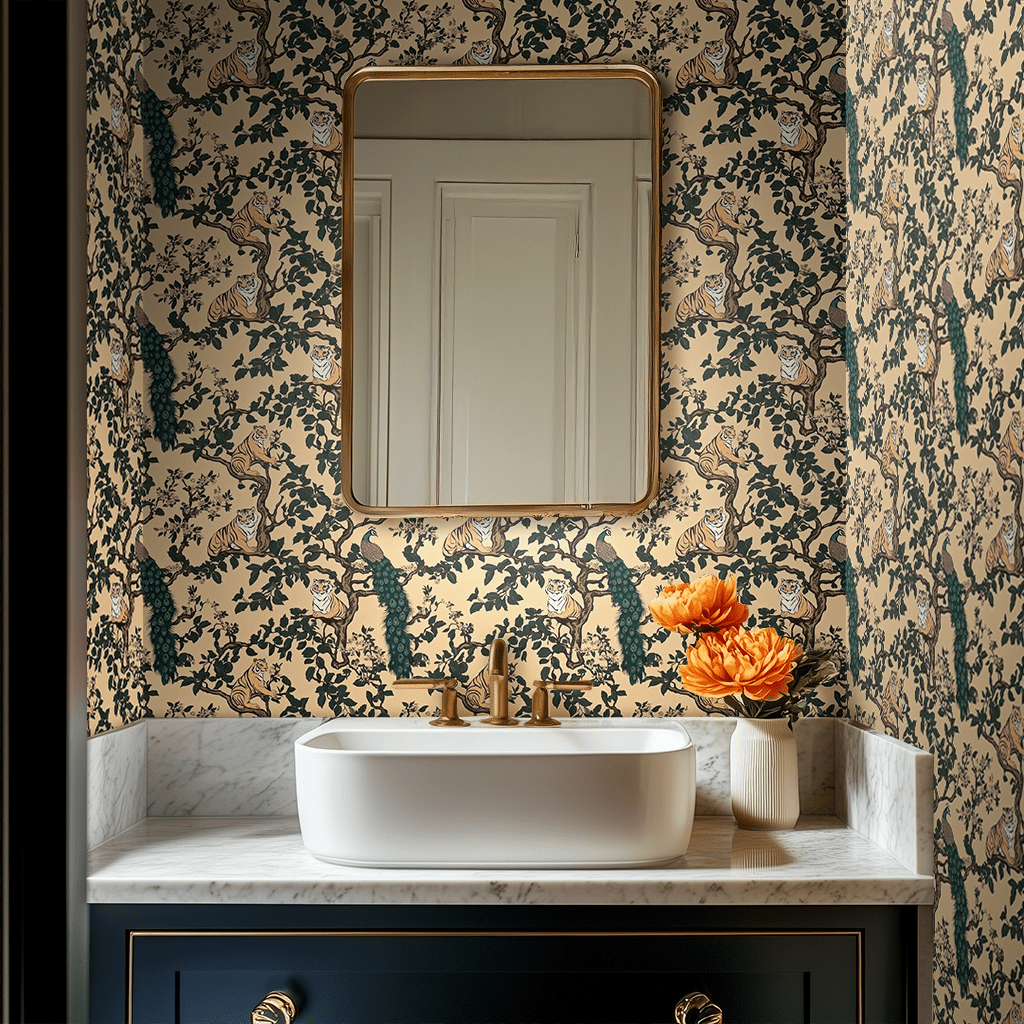 Sundra Wallpaper - Benton Lane Home - Painted Paper