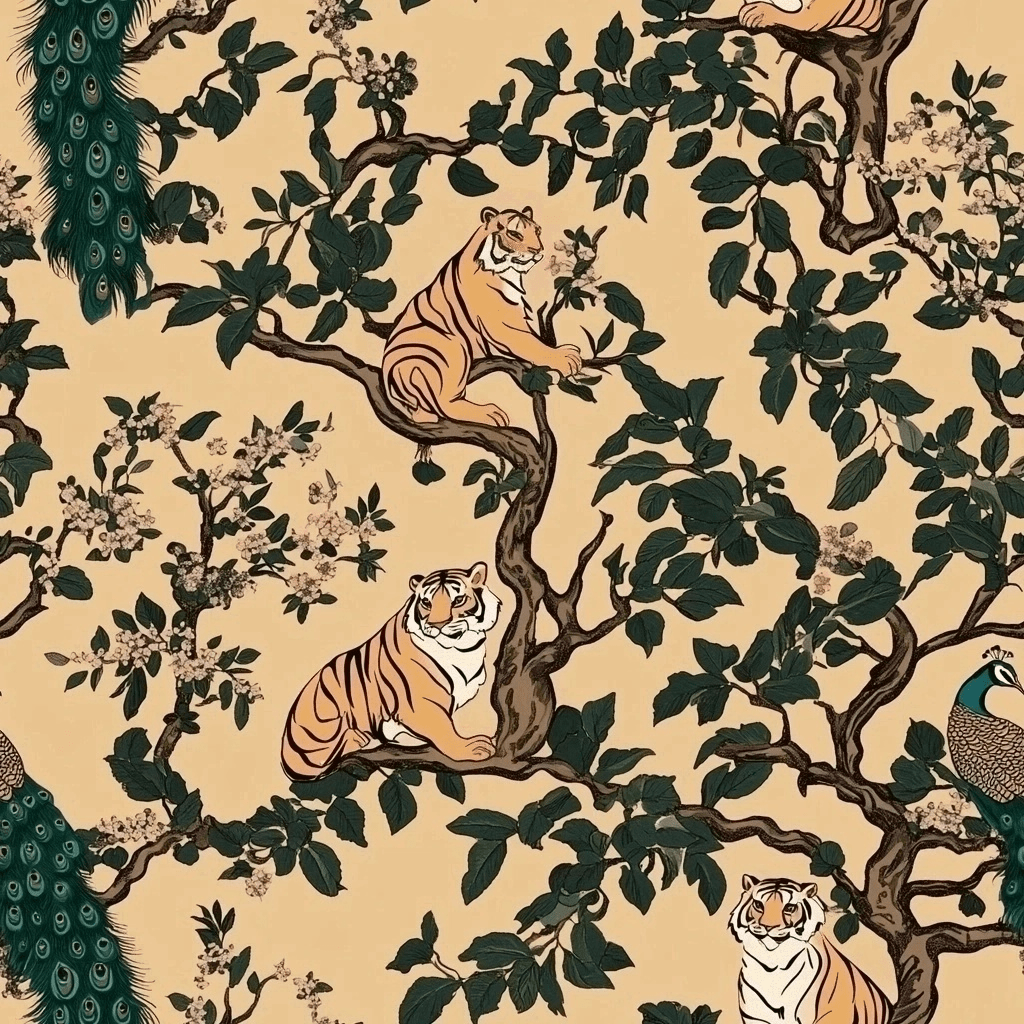 Sundra Wallpaper - Benton Lane Home - Painted Paper