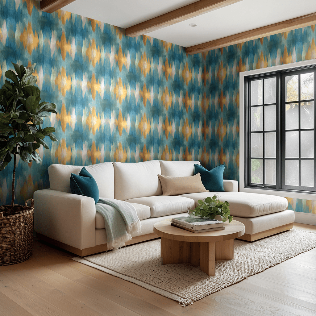 Sunset Regalia Wallpaper - Benton Lane Home - Painted Paper