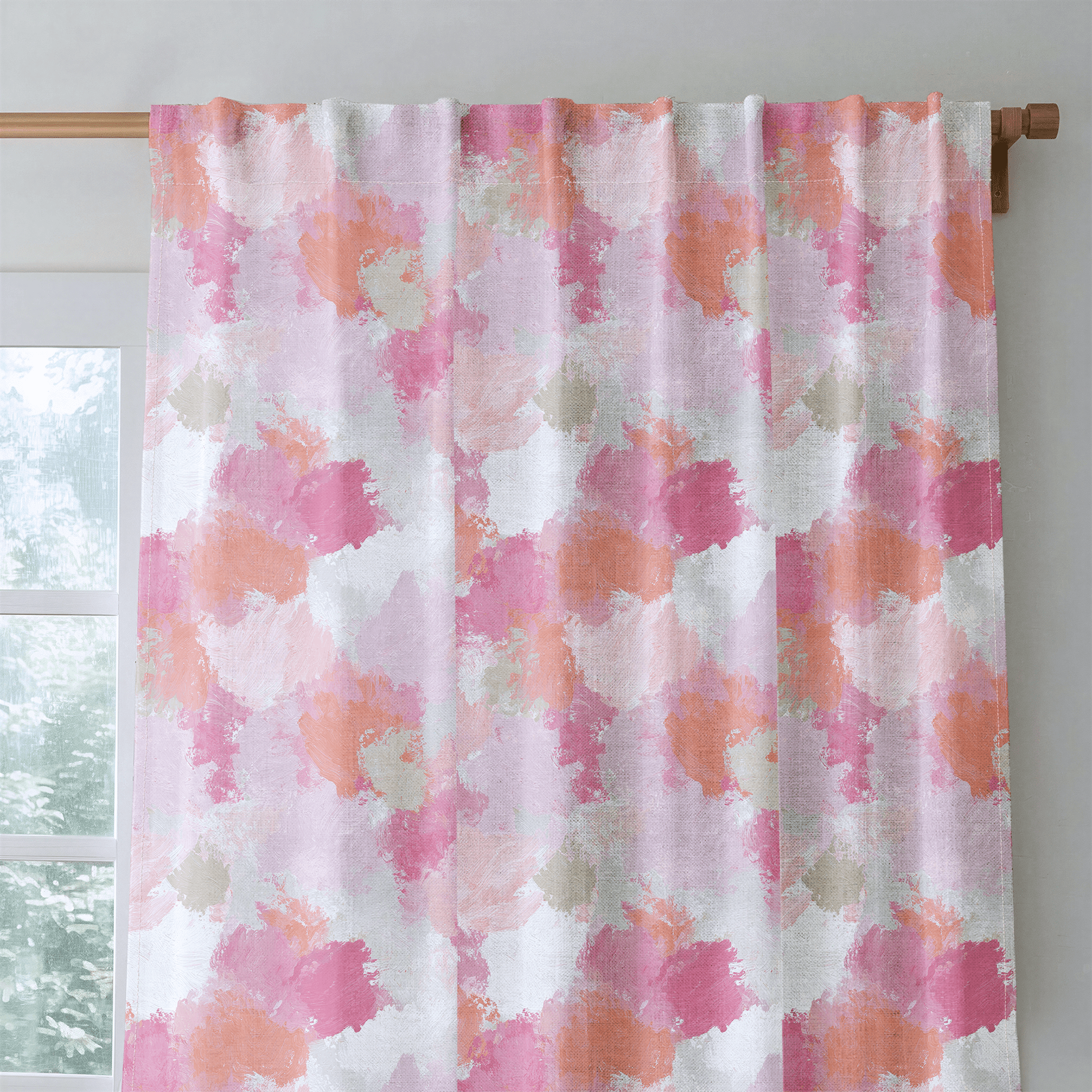 Sunset Swirl - Drapery - Benton Lane Home - Lemon Park