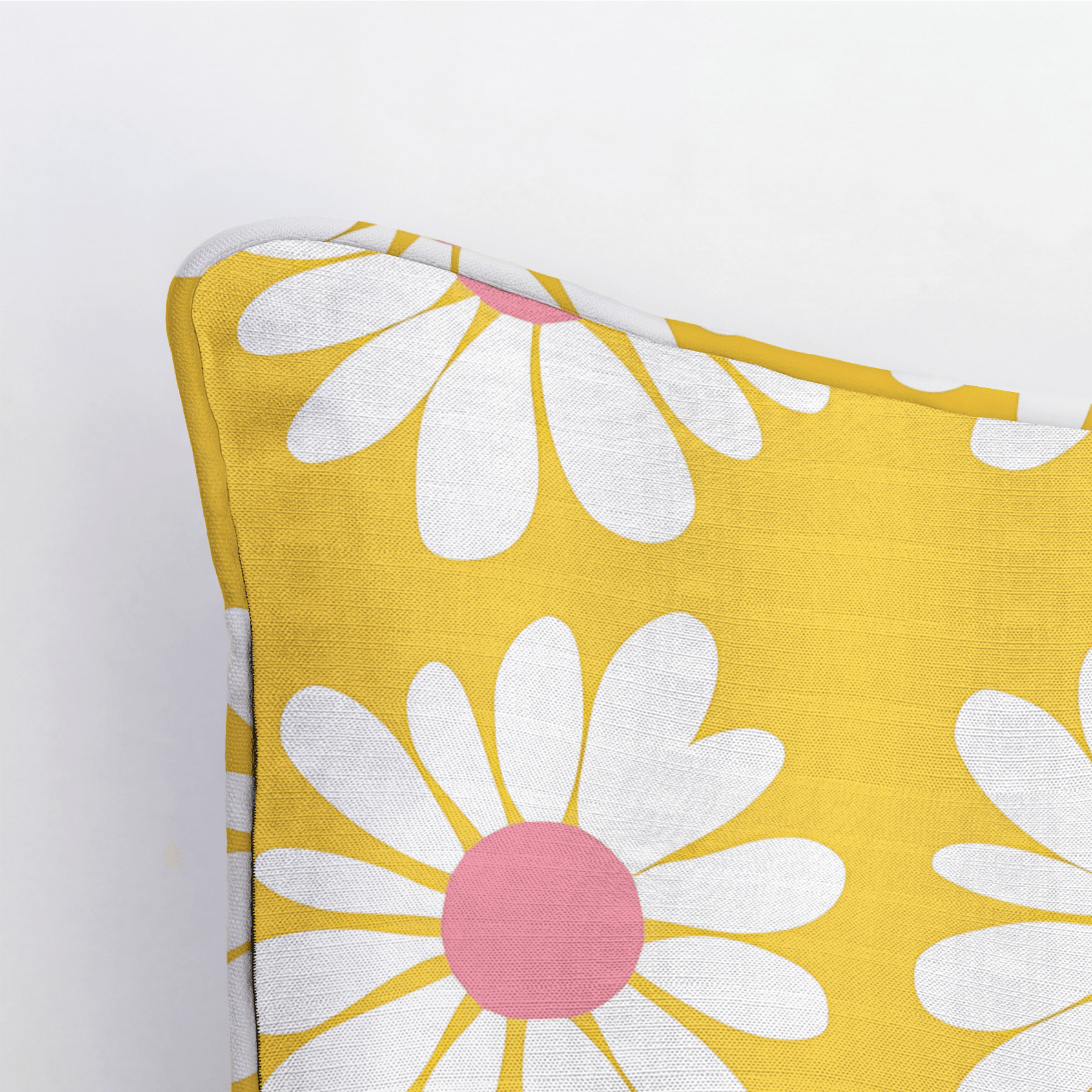 Sunshine Daisies Throw Pillow - Benton Lane Home - Lemon Park