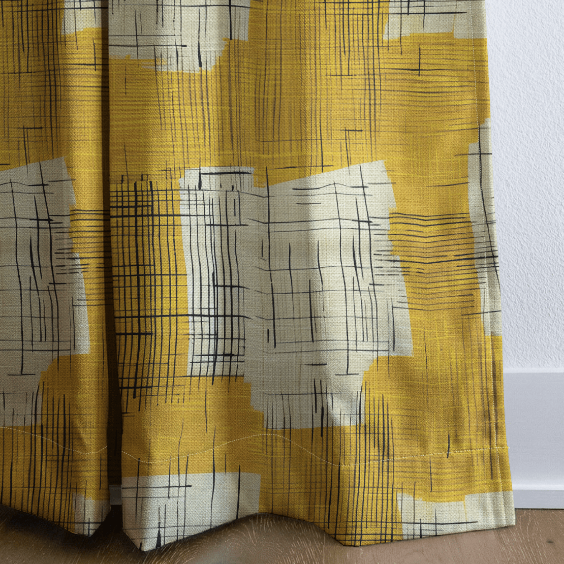 Sunshine Sketch - Drapery - Benton Lane Home - Lemon Park