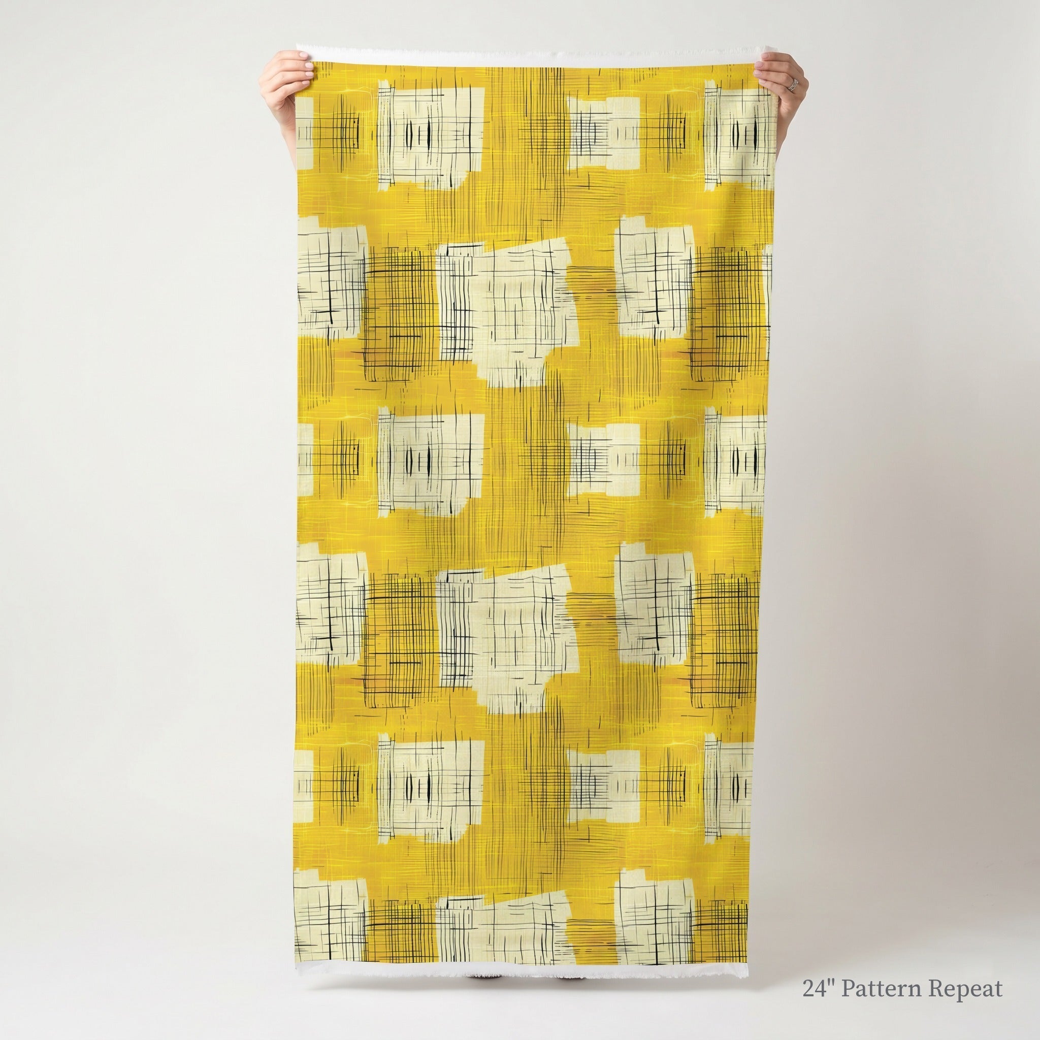 Sunshine Sketch - Fabric - Benton Lane Home - Lemon Park