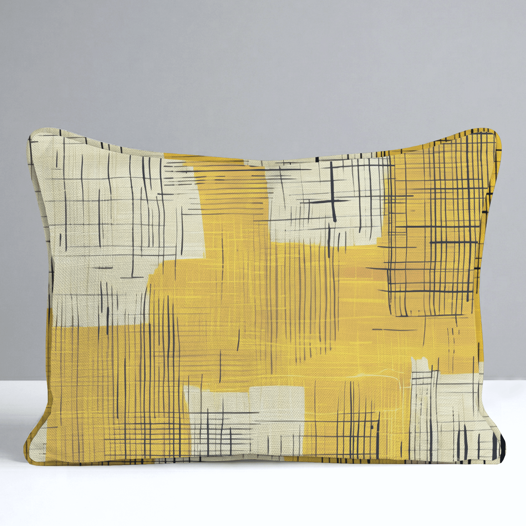 Sunshine Sketch Throw Pillow - Benton Lane Home - Lemon Park